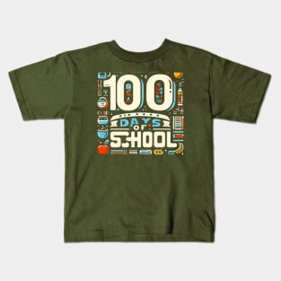 100 days of School Kids T-Shirt